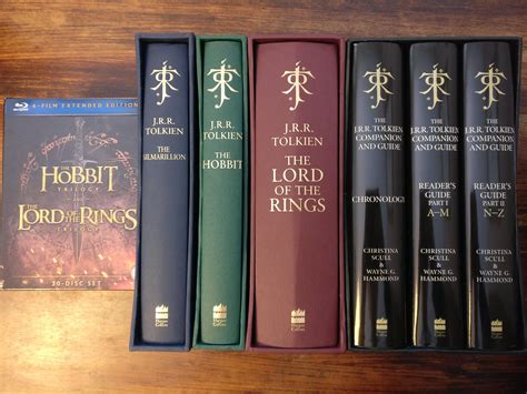 tolkien complete book set